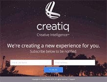 Tablet Screenshot of creatiq.com